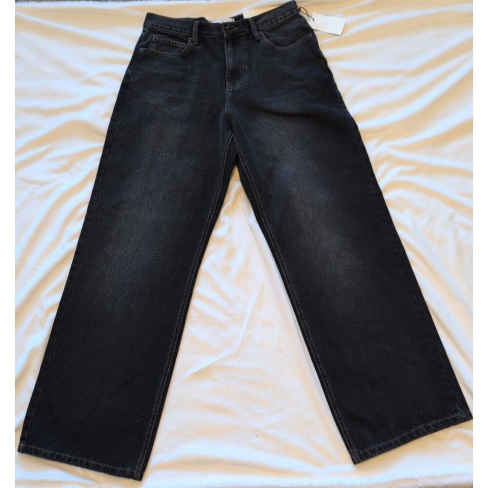 BDG Nitro Fit Baggy Jeans – Washed Black / Faded Charcoal - Picture 2 of 7